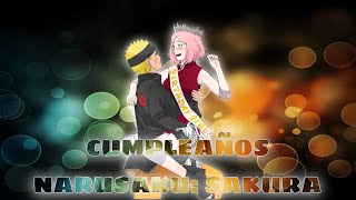 cumpleaños narusaku sakura [upl. by Asetal593]