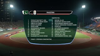 Pakistan vs Cambodia Live Worldcup 2026 Qualifiers [upl. by Sessler]