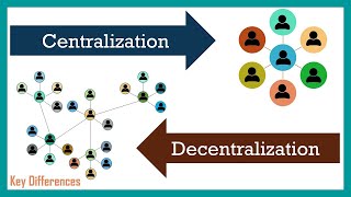 Centralization vs Decentralization  Difference Between them with Examples [upl. by Merline894]