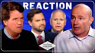 Tucker Carlson Reacts to the Vice Presidential Debate With Special Guest Sen Mike Lee [upl. by Atilamrac]