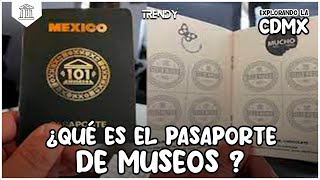 Pasaporte de Museos CDMX ¿Qué es y como tenerla [upl. by Saum]