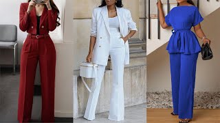 100 Classy And Simple Work Outfits For African American Black Women 20242025 [upl. by Cand]