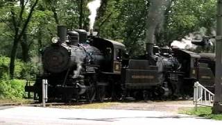 Wilmington and Western Railroad Pufferbelly Days [upl. by Hareehahs]