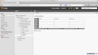 TYPO3 für Redakteure Teil 18 Inhaltselemente Tabellen [upl. by Franck]