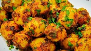 Chatpate masaledar aloo quick and easy recipe [upl. by Vivia]