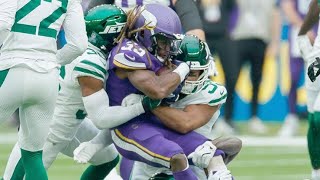 Vikings RB Aaron Jones Ruled Out Against Jets With SERIOUS Hip Injury [upl. by Geiss]