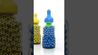 Learn Colors With Baby Bottle Soccer Balls learncolors kidsvideos kidslearning [upl. by Segal14]