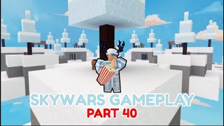 Roblox bedwars  Skywars gameplay part 40 [upl. by Hubey]