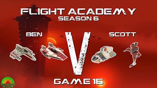 Flight Academy Season 6  Game 16  Rebels V Rebels [upl. by Gnov]