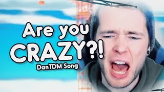 quotARE YOU CRAZYquot DanTDM Remix  Song by Endigo [upl. by Auhsuj813]