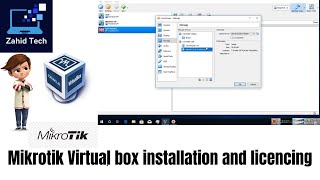 MIkrotik Installation and licencing mikrotik mikrotikrouterboard mikrotiktutorial virtualbox [upl. by Eiramik175]