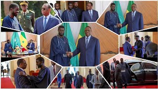 En Direct du Palais Passation de pouvoir entre le PR Macky sall et le PR Bassirou Diomaye Faye [upl. by Llorrac]