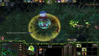 WARLOCK HARD SUPPORT  Gameplay DOTA 1 Warcraft III Atinad Medalla Oro [upl. by Ralyks]