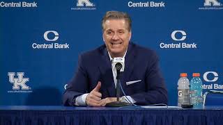 Kentucky Wildcats HC John Calipari  Florida Postgame [upl. by Ahnavas636]