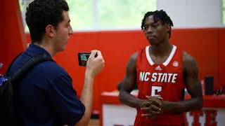 True freshman Trey Parker talks arriving to NC State what Wolfpack fans should expect [upl. by Gayla]