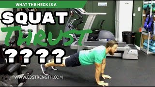 How to Squat Thrust Workout Wednesday 6519 [upl. by Tocs]