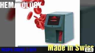 Hematology Analyzer AGAPPE MISPA COUNT [upl. by Nonarb518]