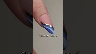 Shimmering Ombré Nail art tutorial 🤞🤩 shorts nailart [upl. by Maclean149]