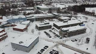 Short Flight around Porsgrunn Norway [upl. by Morette]