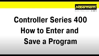 How to Enter and Save a Program [upl. by Corneille]