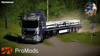 Realistic First Person Drive ProMods 272  Iveco Stralis HiWay  Euro Truck Simulator 2 [upl. by Inaluiak]