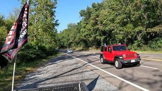 Labor Day 2024 Trump for President caravan from Roanoke VA to Buena Vista VA [upl. by Paxon801]