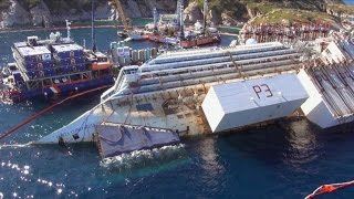 Cleaning Up Costa Concordias 180000Ton Ruins [upl. by Jarus]