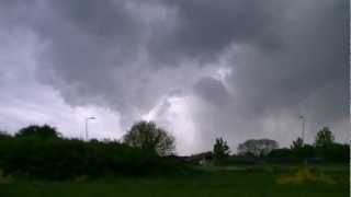 tornado  vierlingsbeek op 1052012 DICHTBIJ part 22 [upl. by Airamanna]