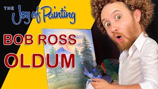 Yağlı Boya Nasıl Yapılır Bob Ross Oldum 🎨 The Joy of Painting with Bob Ross The ASMR of Painting [upl. by Acinoev411]