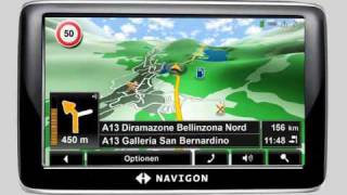 NAVIGON 6310 und 6350 Live mobiles GPS Navigationssystem PNA DE [upl. by Anesusa273]