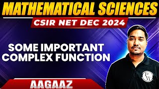 Some Important Complex Function  Complex Analysis for CSIR NET  CSIR NET Mathematical Sciences [upl. by Eesyak]