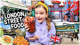 Best LONDON FOOD MARKETS amp Attractions to Visit w KIDS – Tasty Food amp FUN LUNCHES [upl. by Yetac]