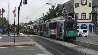 MBTA Trolley Signal at Coolidge Corner [upl. by Burman]