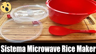 I Review The Incredible Sistema Microwave Rice Maker [upl. by Thibaud619]