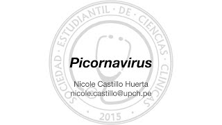 Picornavirus [upl. by Niggem]