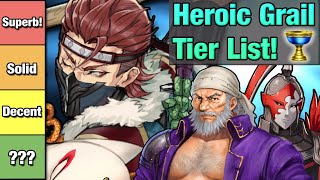 The Definitive Grail Tier List  Who is the Most Valuable Grail Unit in FEH Dec 2023 Edition [upl. by Anaerdna791]