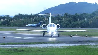 Beechcraft Hawker 400XP Decolagem em Angra dos Reis RJ [upl. by Nahsaj266]