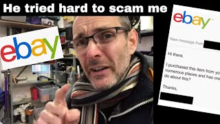 Watch how this EBAY BUYER TRIES TO SCAM ME [upl. by Akim]