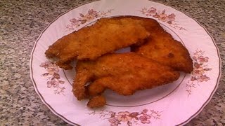 FILETES DE POLLO EMPANADOS AL AJO Y ORÉGANO [upl. by Eidualc]