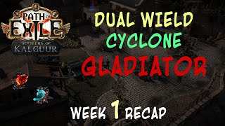 WEEK 1 update for CYCLONE GLADIATOR 50 DIV budget  Making DW Cyclone GREAT again Ep3 PoE 325 [upl. by Nylatsyrk]