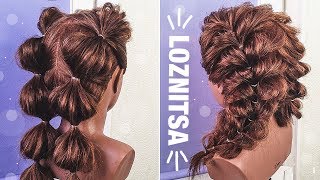 ПРОСТЫЕ ПРИЧЕСКИ для ДЕВОЧЕК на 1 сентября Прически из Резиночек Hairstyle for long hair [upl. by Arta314]