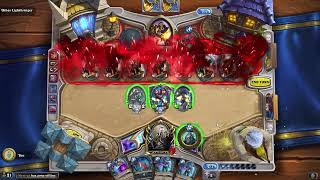 Hearthstone  March of Lich King  Arthas vs Uther Lightbringer [upl. by Pontias]