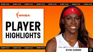 No 1 PICK RHYNE HOWARDS WNBA DEBUT 👀 [upl. by Eeryt]