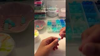 Glass bead longer version cute smallbusiness beads fypシ゚viral [upl. by Ontine]