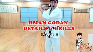 Heian Godan Drills and Details  Part 1 [upl. by Nivrek469]