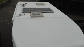 Instalación de paneles solares en autocaravana Panel solar portatil [upl. by Polash]