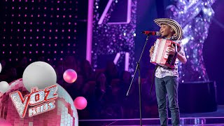 Abraham Garrido canta La casa en el aire  Audiciones a ciegas  La Voz Kids Colombia 2024 [upl. by Ennahs691]