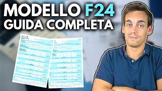 Modello F24 La Guida COMPLETA [upl. by Yrahca]