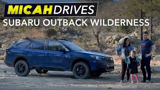 2022 Subaru Outback Wilderness  Family Wagon Review [upl. by Lehar]