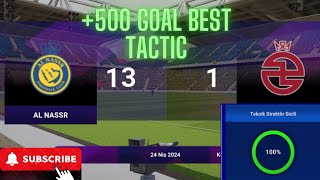 sm25 SOCCER Manager invincibility tactic best tactic  500 gol yenilmezilk taktiği sm25 [upl. by Livvie]